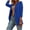 Blue, variant on White Blazer for Women Work Suit Jacket Long Sleeve Open Front Lightweight Blazers Lapel Business Outerwear XL