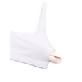 thumbnail image 5 of Sostén CRZ YOGA Butterluxe Cuello Cuadrado Tirantes Finos Blanco XL, 5 of 5