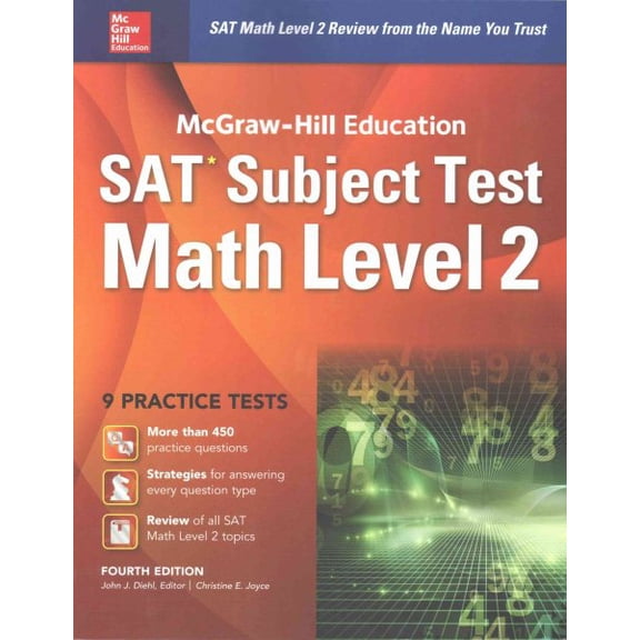 Mcgraw-Hill Education SAT Subject Test Math Level 2