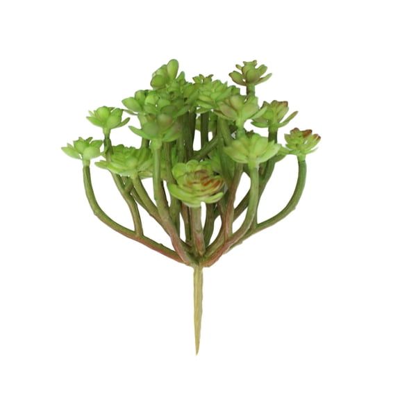 WRISTBIQUE Artificial Succulent Plant Green for Home Decoration with No Maintenance Needed