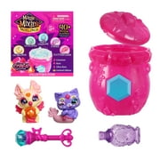 Magic Mixies Mixlings Fizz & Reveal 2 Pack Pink Cauldron, 40+ to Collect, Ages 5+