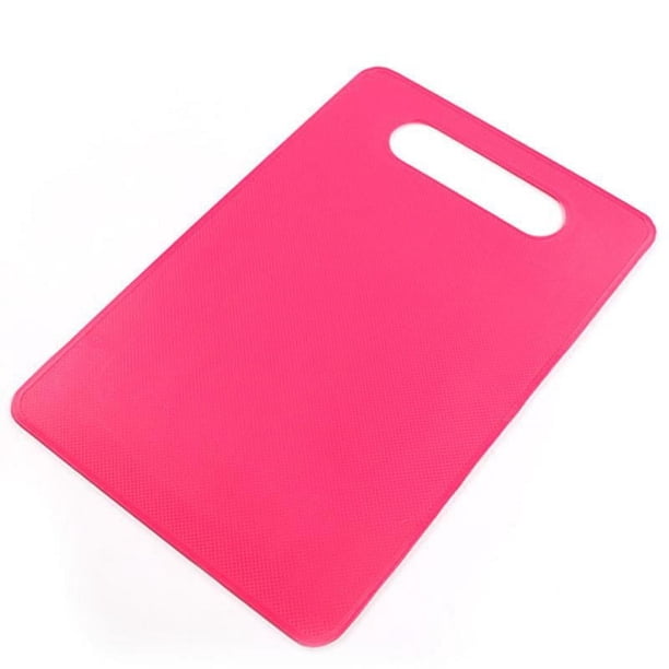 Tabla de cortar de plástico cuadrada para frutas, tabla de cortar creativa para complementos alimenticios, utensilio de cocina, tabla de cortar de PP de color