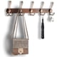 thumbnail image 2 of Perchero de pared de acero inoxidable, ganchos de pared, 20 ganchos, dorado, 2 of 4