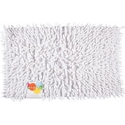 Kassatex Cotton Chenille Bath Rugs 20x32 White