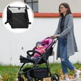 thumbnail image 6 of Stroller Storage Bag Under Baby Stroller Storage Basket Pushchair Pram Bottom Basket, 6 of 7