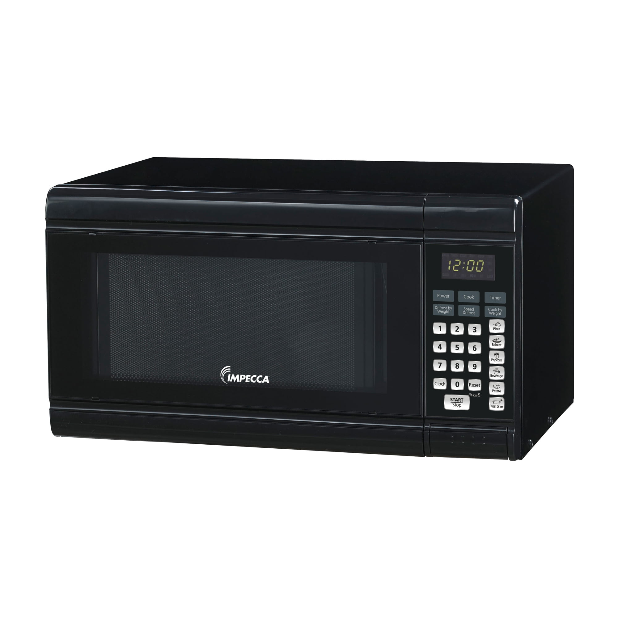 Impecca CM0991K 0.9 Cu. Ft. Countertop Microwave Oven Black Walmart