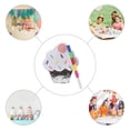 thumbnail image 4 of Holiday Decoration Surprise Candy Party Pinata Ice Cream Cake Pinata with Stick, 4 of 13