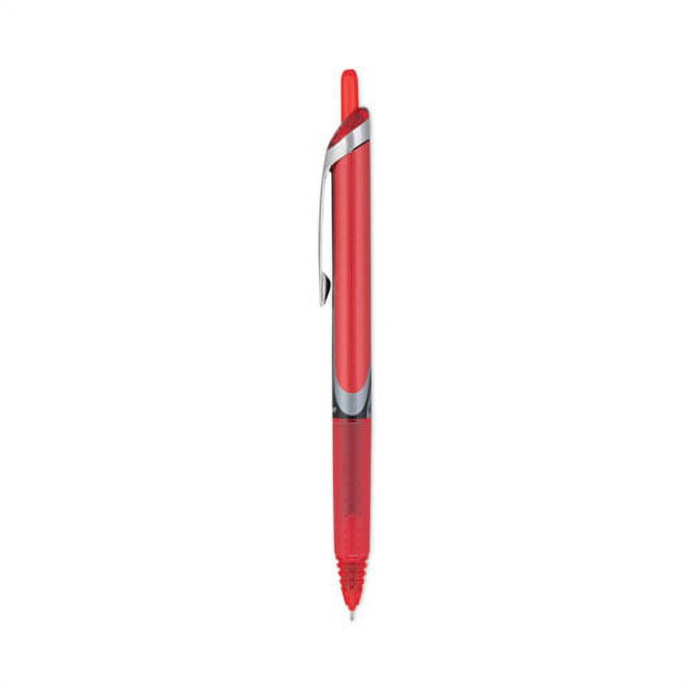 Precise V7rt Roller Ball Pen, Retractable, Fine 0.7 Mm, Red Ink, Red Barrel | Bundle of 10 Dozen