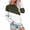 Army Green, variant on Antinious Womens Long Sleeve Crew Neck Sweatshirt Casual Pocketed Workout Tops,Sweatshirt for Women,Going Out Tops for Women,Army Green,L