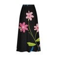 thumbnail image 5 of WXLWZYWL Maxi Skirts for Women Ankle Length Skirt Casual Long Skirt High Waisted Maxi Skirt Reg and Plus Size Skirt Long Skirt with Pockets, 5 of 5