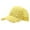 Yellow, variant on LPKRT Women'S Classic Baseball Cap Vintage Distressed Ponytail Sun Hat Washed Fashion Adjustable Dad Hat Hot Pink