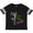 Football Black and White, variant on Laissez Les Bon Temps Rouler- Let the Good Times Roll Mardi Gras Jester Boys or Girls Toddler T-Shirt