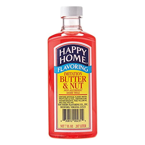 Happy Home Flavoring Imitation Butter & Nut 7 Fl. Oz.