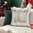 thumbnail image 4 of Christmas Pillow Covers 17.7x17.7 Inches Decorative Pillow Cases With Soft Fabric Hidden Zipper For Home Decor, 4 of 5