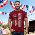 thumbnail image 2 of xfsWaSs 250th Anniversary USA Shirts Mens American Flag T-Shirt 4th Of July T Shirts Independence Day Graphic Tshirt Short Sleeve Tops Summer Basic Tees, 2 of 4
