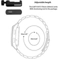 thumbnail image 4 of AIR-Compatible for Fossil Gen 6 Wellness Band, Quick Release Stainless Steel Metal Replacement Straps Compatible with Fossil Gen 6 44mm Wellness Smart Watch, 4 of 4