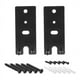 thumbnail image 2 of Soportes de Montaje en Pared de Acero Negro de Repuesto para OmniJewel Lifestyle 650 y Surround Speakers 700, 2 of 5