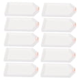 thumbnail image 4 of HEANUJJ Plastic Jewelry Storage Plate 10Pack White for Artists and Craftsmen Rhinestones Tray, 4 of 7