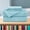Aqua Blue, variant on Elegant Comfort 4-Piece Microfiber Bed Sheet Set, Queen, Red - Deep Pocket