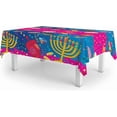 thumbnail image 1 of Hanukkah Tablecloth - Hanukkah Paper Goods - 55" x 92" - 2 Pack, 1 of 6