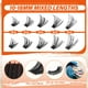 thumbnail image 3 of Kit de extensiones de pestañas Mavphnee Lash, 280 unidades, racimo de 10 a 18 mm, 3 of 7
