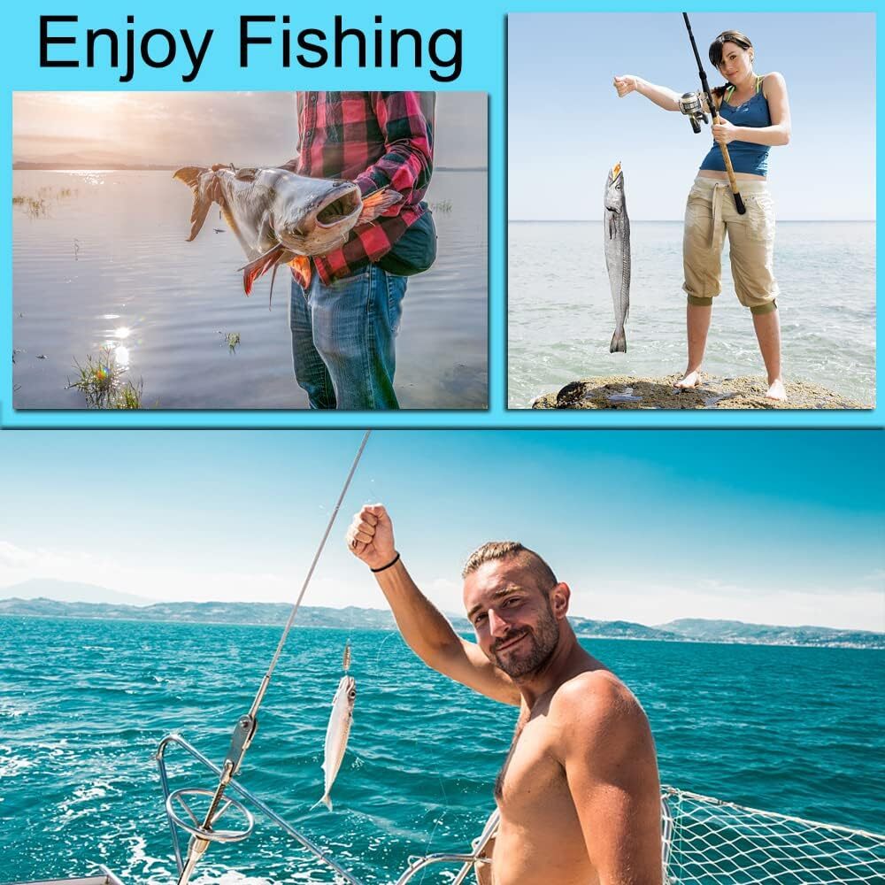 Gogcaro 104-Piece Fishing Lures Tackle Kit with Box photo 5