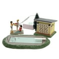 thumbnail image 1 of Department 56 Original Snow Village National Lampoon's Christmas Vacation Pool Fantasy Lit Building and Figurine Set, 3 Inch, Multicolor, 1 of 2
