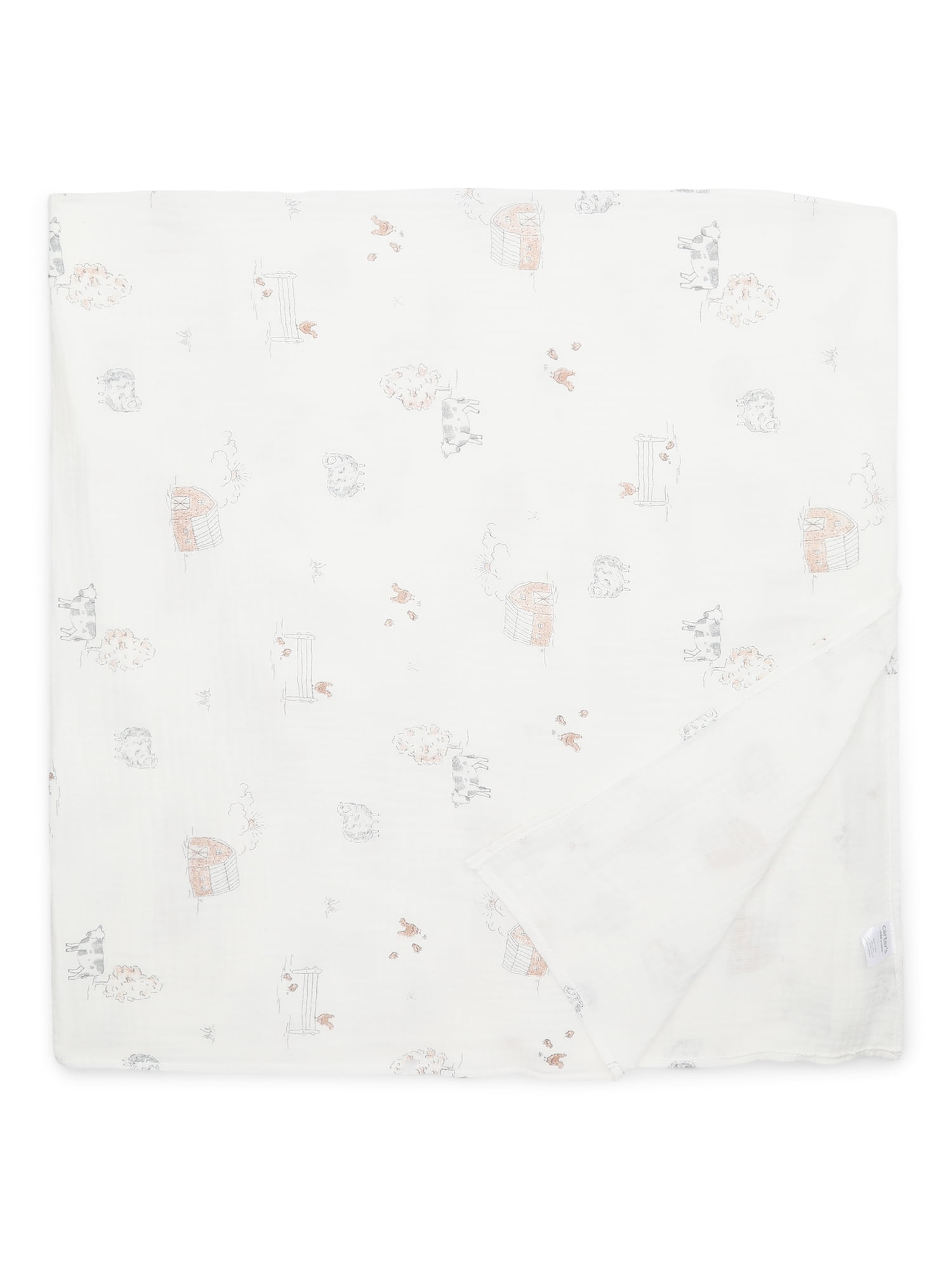 Carter's Child of Mine Baby Swaddle Blanket, 2-Pack, Sizes One Size