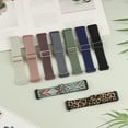 thumbnail image 2 of Elastic Woven Loop Strap for Fitbit Versa 1 2 Band Replacment Wristband For Versa Lite Smartwatch Band Sport Correa Bracelet starlight For Fitbit Versa 1, 2 of 6