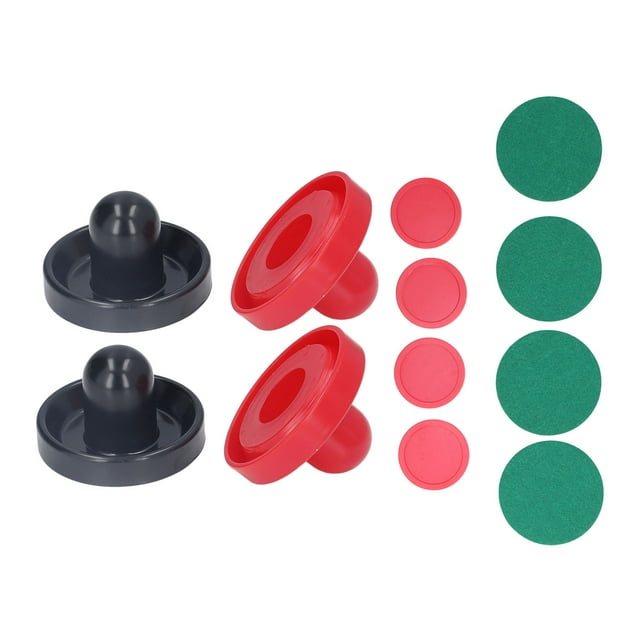 12 Pcs 96mm Accessoires de Hockey à Air de Table Pousse-Pousse Coussinets Rondelles de Hockey à Air Accessoires de Hockey de Table