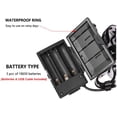 thumbnail image 3 of Linterna frontal recargable XHP90 Linterna frontal LED Potente, 10000 lúmenes Ultra brillante USB Linterna frontal impermeable con zoom con 3 baterías y 3 modos para acampar Senderismo Xemadio WLJ-4153, 3 of 5