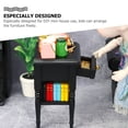 thumbnail image 2 of Raindrops 1:12 Scale Wood Nightstand Furniture for Tiny House Decor, 2 of 7