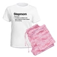 thumbnail image 6 of CafePress - Stepmom Women's Light Pajamas - Women's Short Sleeve Print T-Shirt and Pants Light Cotton Pajama Set, 6 of 7