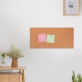 thumbnail image 2 of Pretyzoom Office Memo Board Brown Cork Bulletin Board for Wall Photo Message Note Display, 2 of 5