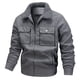 thumbnail image 1 of Ceisia Men's Fleece-Lined Suede-Like Workwear Jacket with Sherpa Collar Gift, 1 of 3