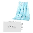 thumbnail image 3 of Lightweight Summer Cooling Quilt 140x200 cm, Multicolor Polyester Breathable Air Conditioner Comforter Bedspread, Machine Washable, 3 of 6