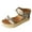 Brown, variant on Wedges For Women, Women's Closed Toe Elastic Ankle Strap Wedge Sandals Wedge Sandals For Women