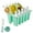 Green, variant on SUSWIM Popsicle Molds 10 Pieces Silicone Ice Pop Molds Popsicle Mold Reusable Easy Release Ice Pop Maker(10 Cavities-Green)