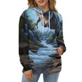 thumbnail image 4 of Dinosaur 3D Pattern 3d Sweatshirts Hoodie Fashion Casual Personality Men's Women Street Hoodie Pullovers Long Sleeve Comfortable Top, 4 of 6