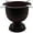 Brown, variant on Stinky Cigar Tall Cigar Ashtray with 4 Stirrups, Red | Windproof Design with 4.25 inch Deep Bowl Ashtray for Indoor & Outdoor Use | Perfect Cigar Accessory for Aficionados & Home Decor