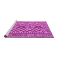 thumbnail image 2 of Ahgly Company Machine Washable Indoor Rectangle Oriental Purple Traditional Area Rugs, 2' x 5', 2 of 4