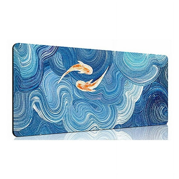 Lucky Koifish Big Mouse Pad Computer Keyboard Mouse Mat Mousepad 800x300x2mm
