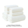 thumbnail image 2 of Bath towels Set, Absorbent Soft towels, 6-Piece Household Bath towel Collection, Thick Durable Face and Body towels for Spa, Bathroom, Pool, and Beach Use, 2 of 7