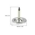 thumbnail image 3 of Uxcell 0.37''x0.39'' Clavos de tapicería con cabeza plana para muebles, tono plateado de hierro, 100 piezas, 3 of 5