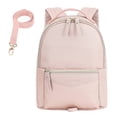 thumbnail image 1 of Mochila mommore Fashion para niñas con correa de seguridad rosa, 1 of 8