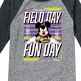 thumbnail image 3 of Disney - Field Day Fun Day - Toddler And Youth Raglan Graphic T-Shirt, 3 of 5