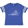 thumbnail image 3 of Inktastic Virginia State Word Salad Boys or Girls Toddler T-Shirt, 3 of 5