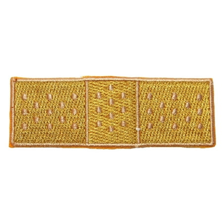 ID 1258 Band-Aid Patch Adhesive Medical Bandage Embroidered Iron On