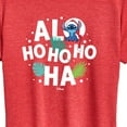 thumbnail image 3 of Lilo & Stitch - Alo Ho Ho Ho Ha - Women's Short Sleeve Graphic T-Shirt, 3 of 5