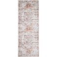 thumbnail image 3 of Bloom Rugs Washable Non-Slip 12 ft Runner - Ivory/Blush Traditional Runner for Entryway, Hallway, Bathroom, and Kitchen - Exact Size: 2.5' x 12', 3 of 7